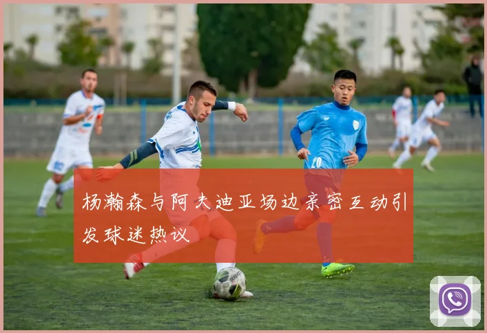 杨瀚森与阿夫迪亚场边亲密互动引发球迷热议